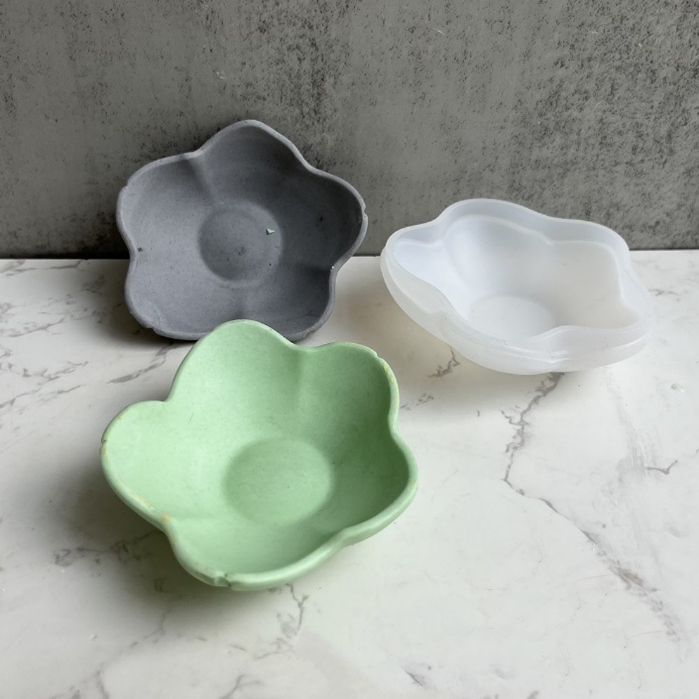 Art Craft Flower - Petal Plate Dish Jewelry Plate DIY