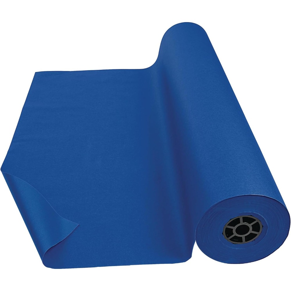 Wallpaper Art And Craft - Royal Blue Textured Paper Roll 36