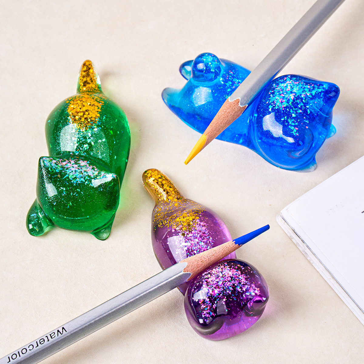 Art Craft Table - 3D Cat Crystal Epoxy Resin Mold