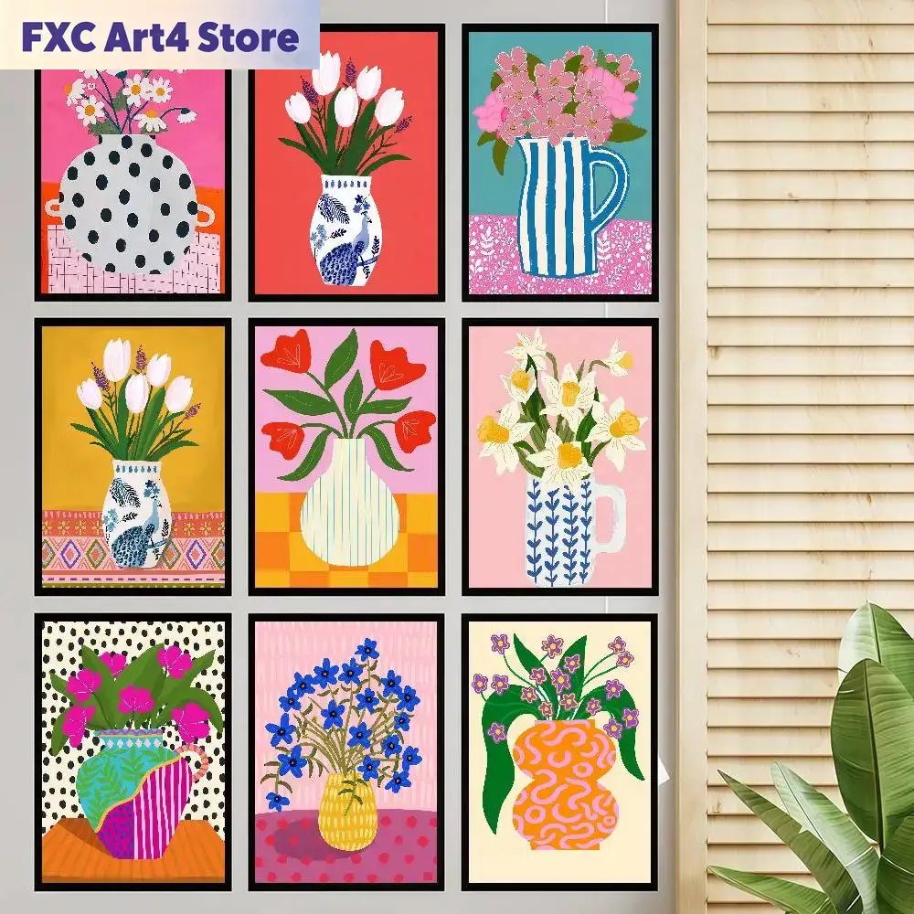 Art Craft Vase - Frameless1pc Flower Market Vase Floral Plant