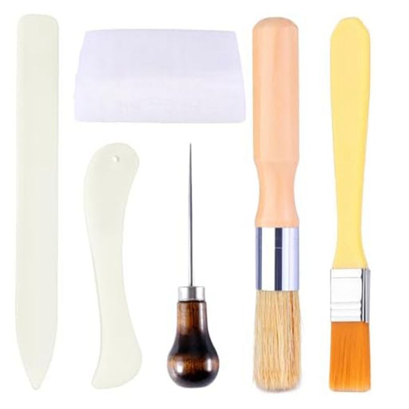 Leather Tooling Kit - AA63 HOT Bone Folders Kit, Bone