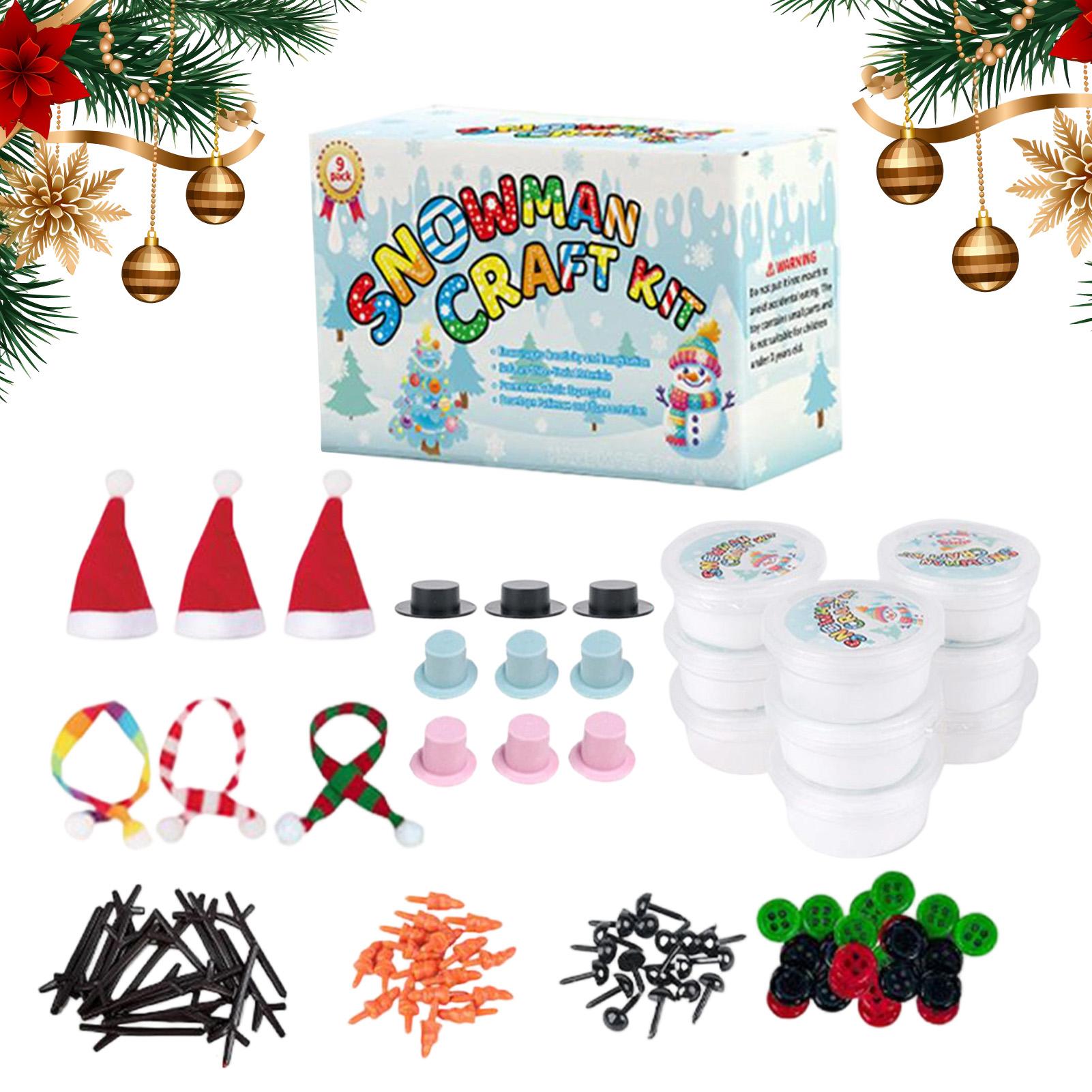 Art Craft Activities - Build A Snowman Kit No Snow