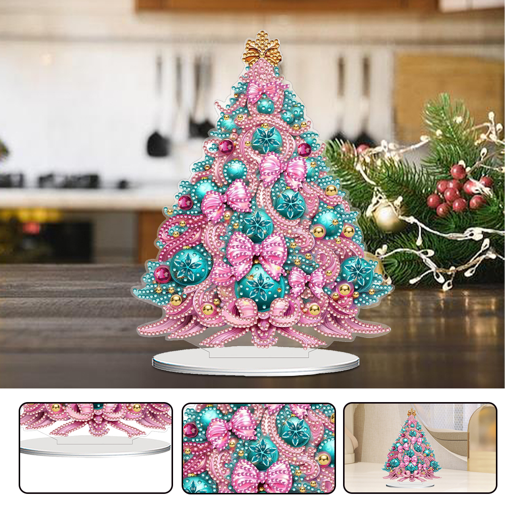 Art Craft Christmas Ideas - Mini DIY Diamond Painting Ornaments Kit