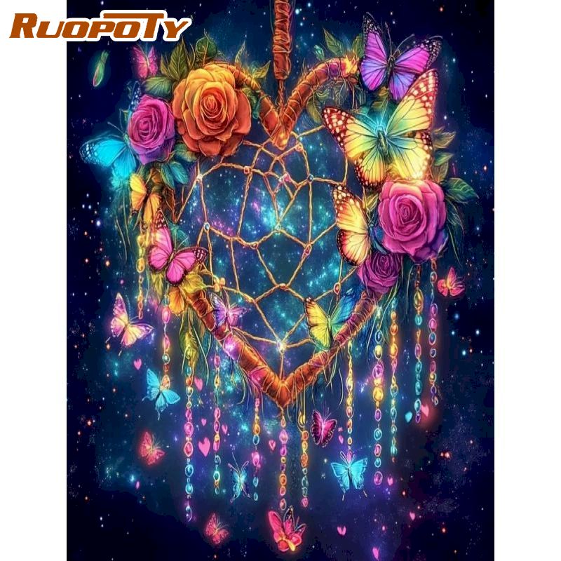 Wallpaper Art And Craft - RUOPOTY 5d Diamond Painting Kits For