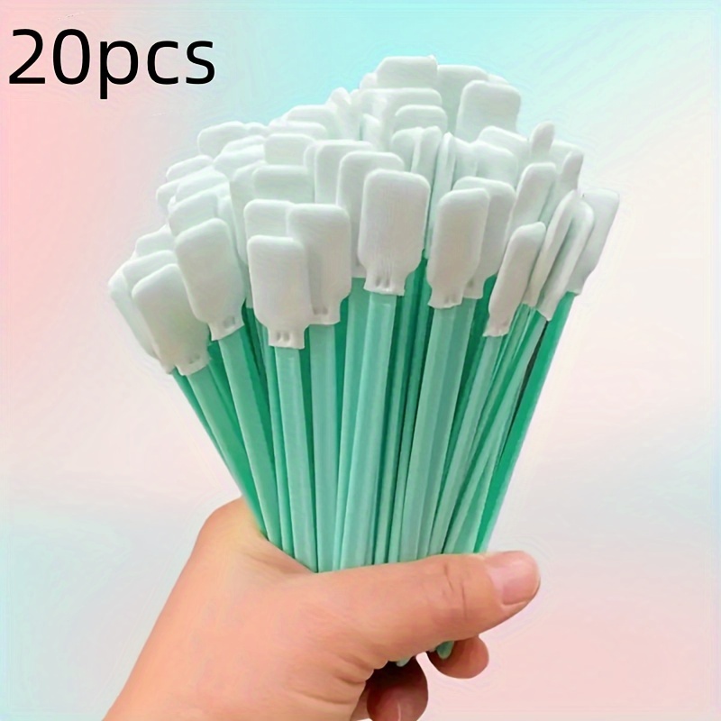 Art Craft Optical - Non-Cotton Polyester Cleaning Swabs, 20 pieces
