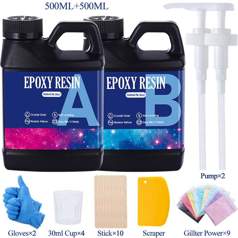 Art Craft Table - Fast Curing 1:1 Crystal Clear Epoxy