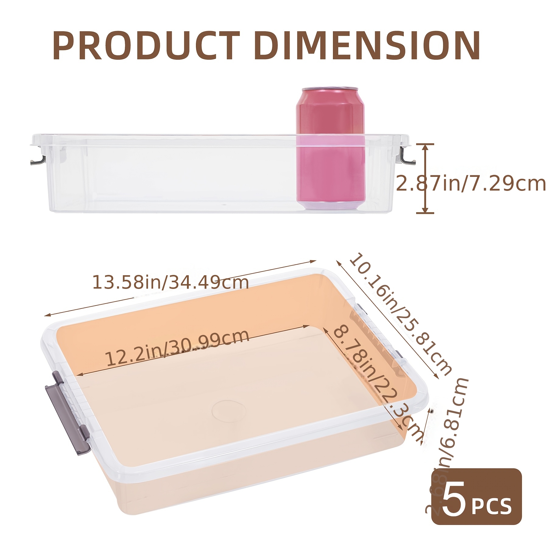 us5pcs Clear Plastic Storage B - مراجعة Art Craft Using Paper وسعره