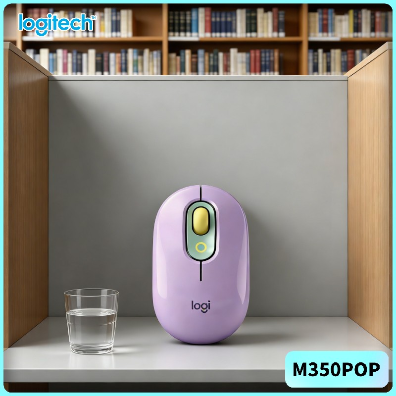 Logitech M350 POP Pebble Mouse - مراجعة Art Craft Optical وسعره