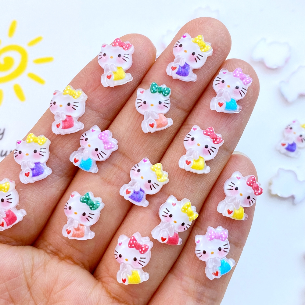 50 pieces of resin shiny mini  - مراجعة Art Craft Cat وسعره