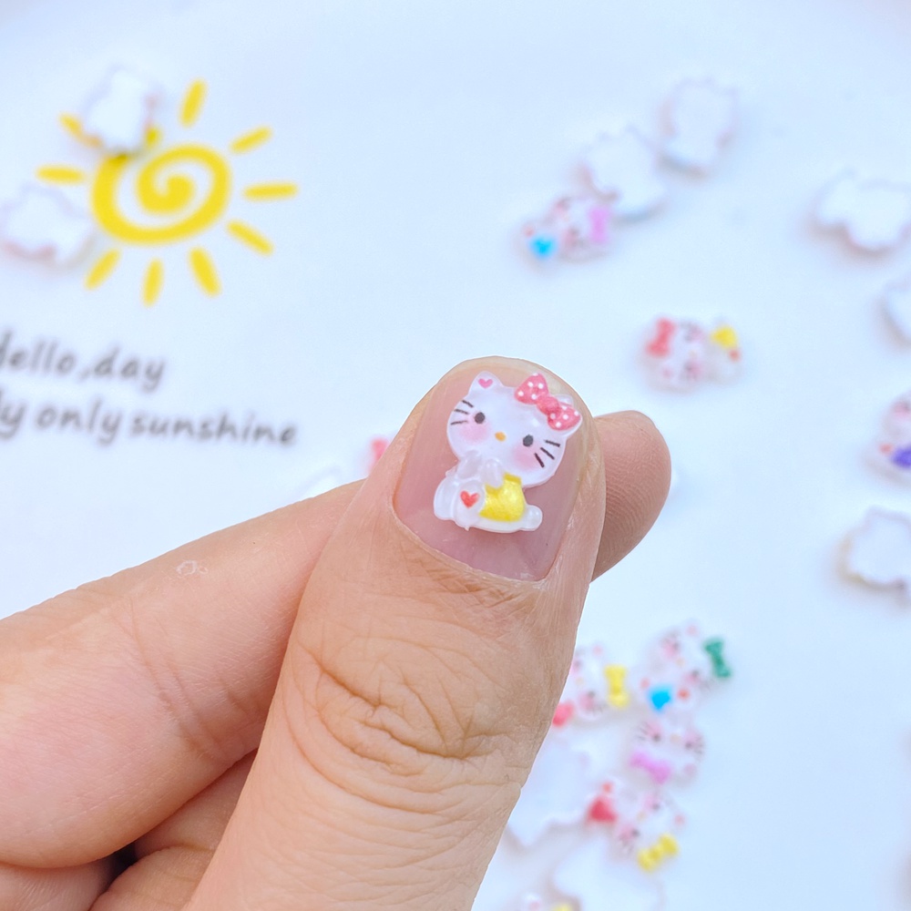 50 pieces of resin shiny mini  - مراجعة Art Craft Cat وسعره