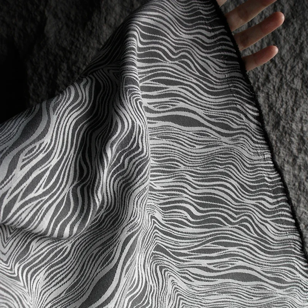 Jacquard Fabric Zebra Pattern  - مراجعة Art Craft Upholstery وسعره