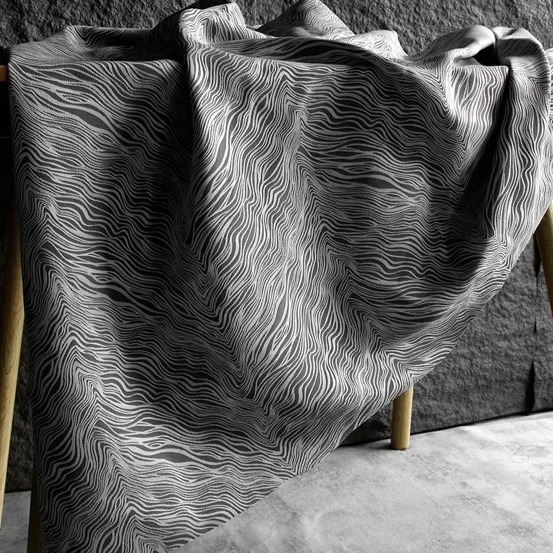 Jacquard Fabric Zebra Pattern  - مراجعة Art Craft Upholstery وسعره