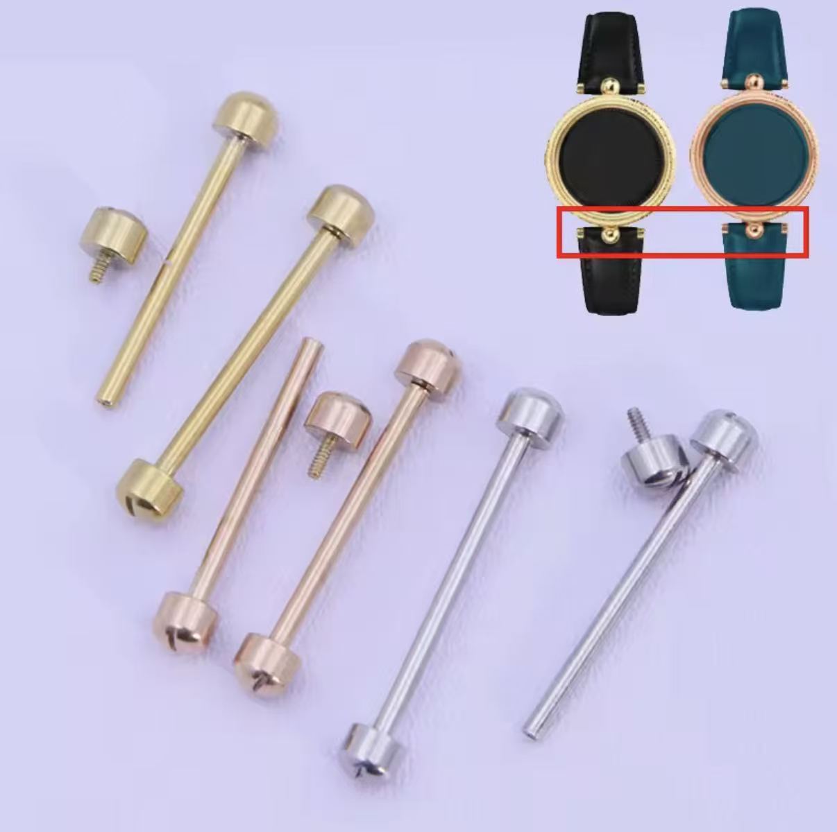 Watch Screw Tube Rod Spring Ba - مراجعة Leather Tooling Kit وسعره