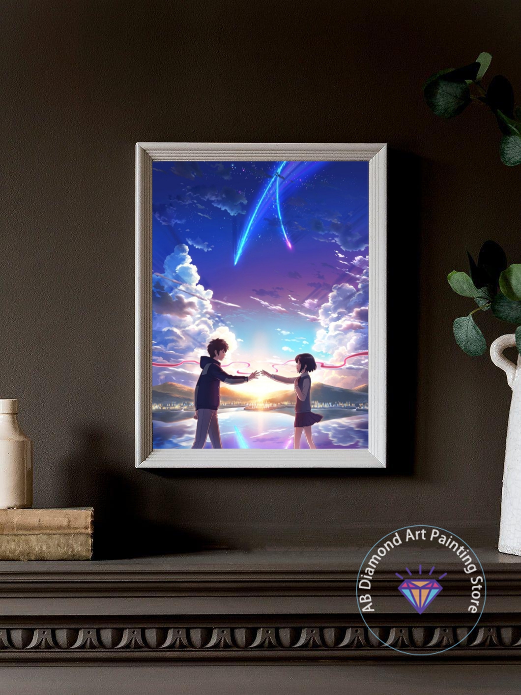 Your Name Japan Anime AB Diamo - مراجعة Art Craft Names وسعره