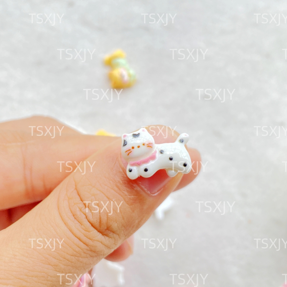 20Pcs Mixed Nail Art Resin Min - مراجعة Art Craft Cat وسعره