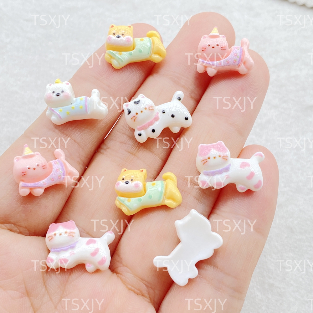 20Pcs Mixed Nail Art Resin Min - مراجعة Art Craft Cat وسعره