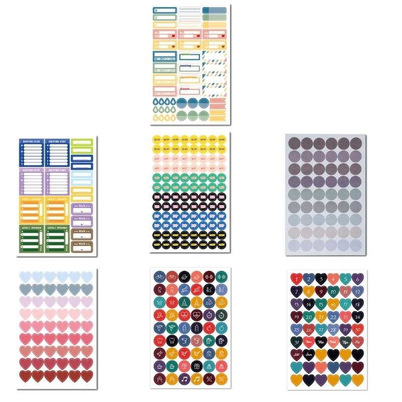 W89C Useful Planner Stickers F - مراجعة Art Craft Using Paper وسعره