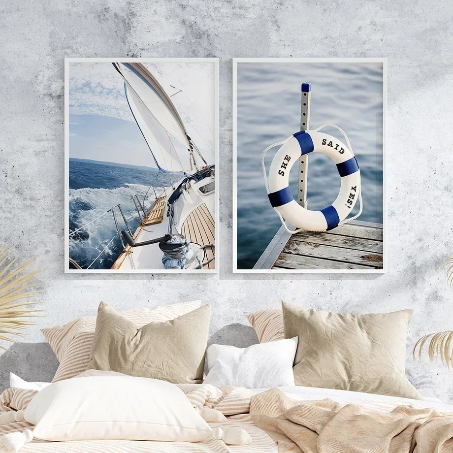 Blue Sea Sunshine Beach White  - مراجعة Art Craft Vase وسعره