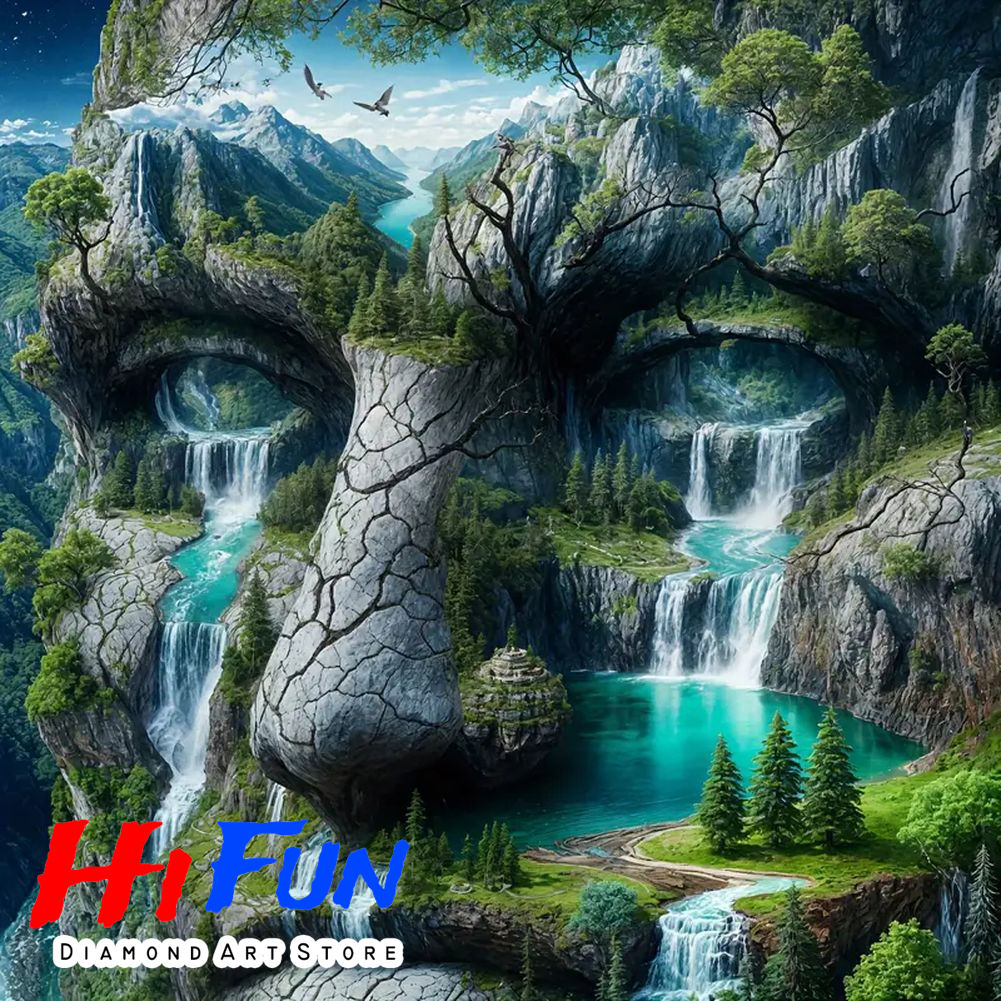 New Diamond Mosaic Surreal Lan - مراجعة Art Craft Optical وسعره