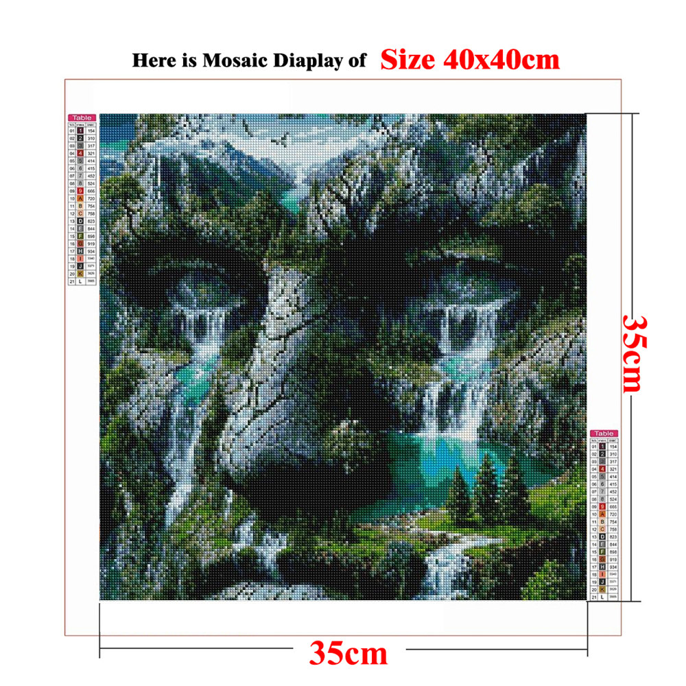 New Diamond Mosaic Surreal Lan - مراجعة Art Craft Optical وسعره