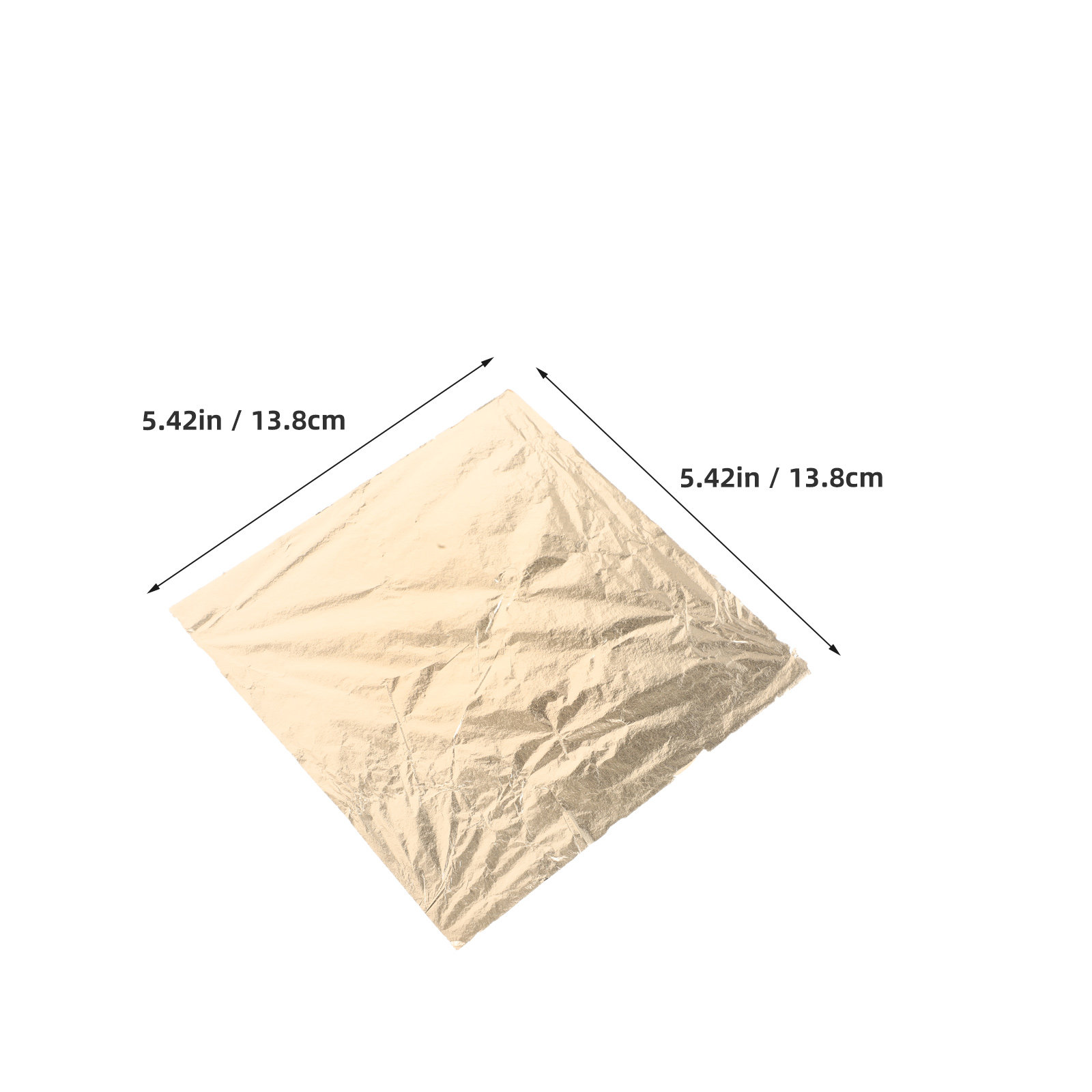 100 Sheets Gold Foil Leaf Pape - مراجعة Art Craft Paper وسعره