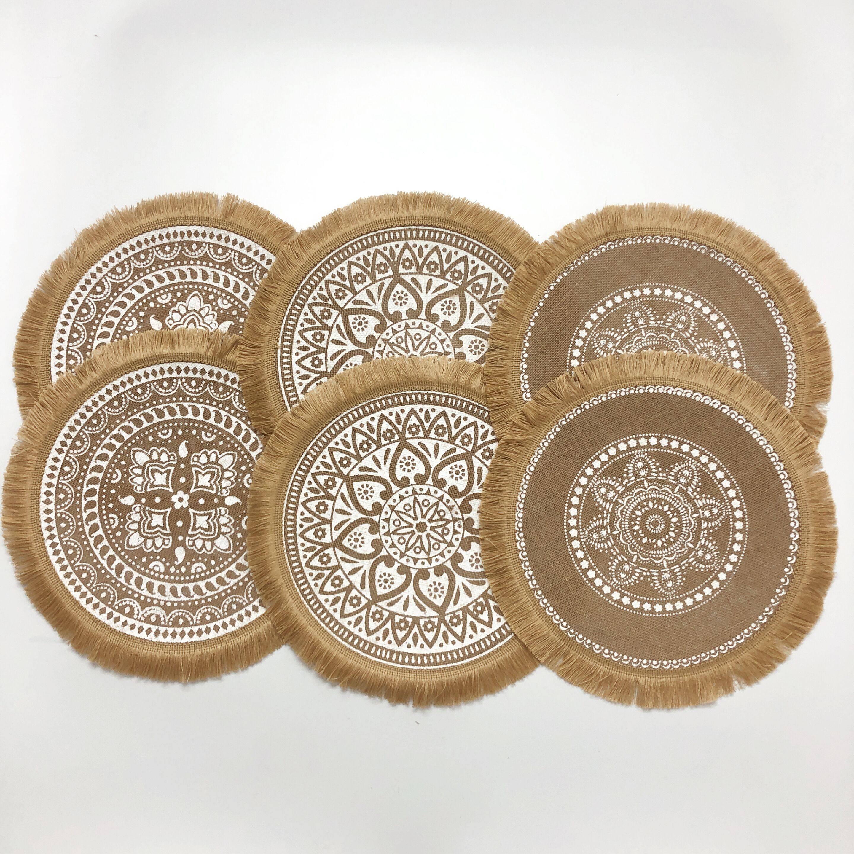 4pcs/6pcs Natural Vintage Jute - مراجعة Art Craft Vase وسعره