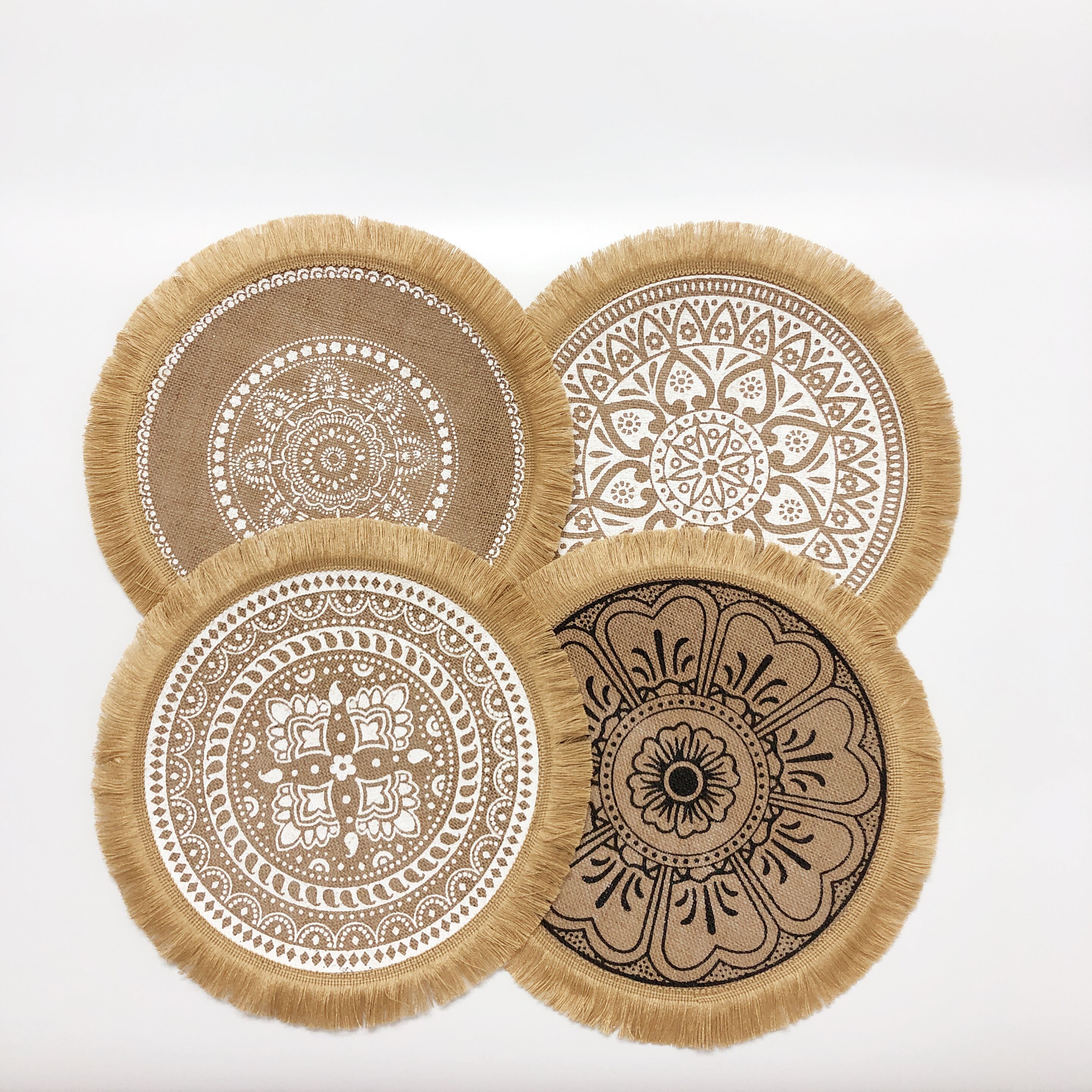 4pcs/6pcs Natural Vintage Jute - مراجعة Art Craft Vase وسعره