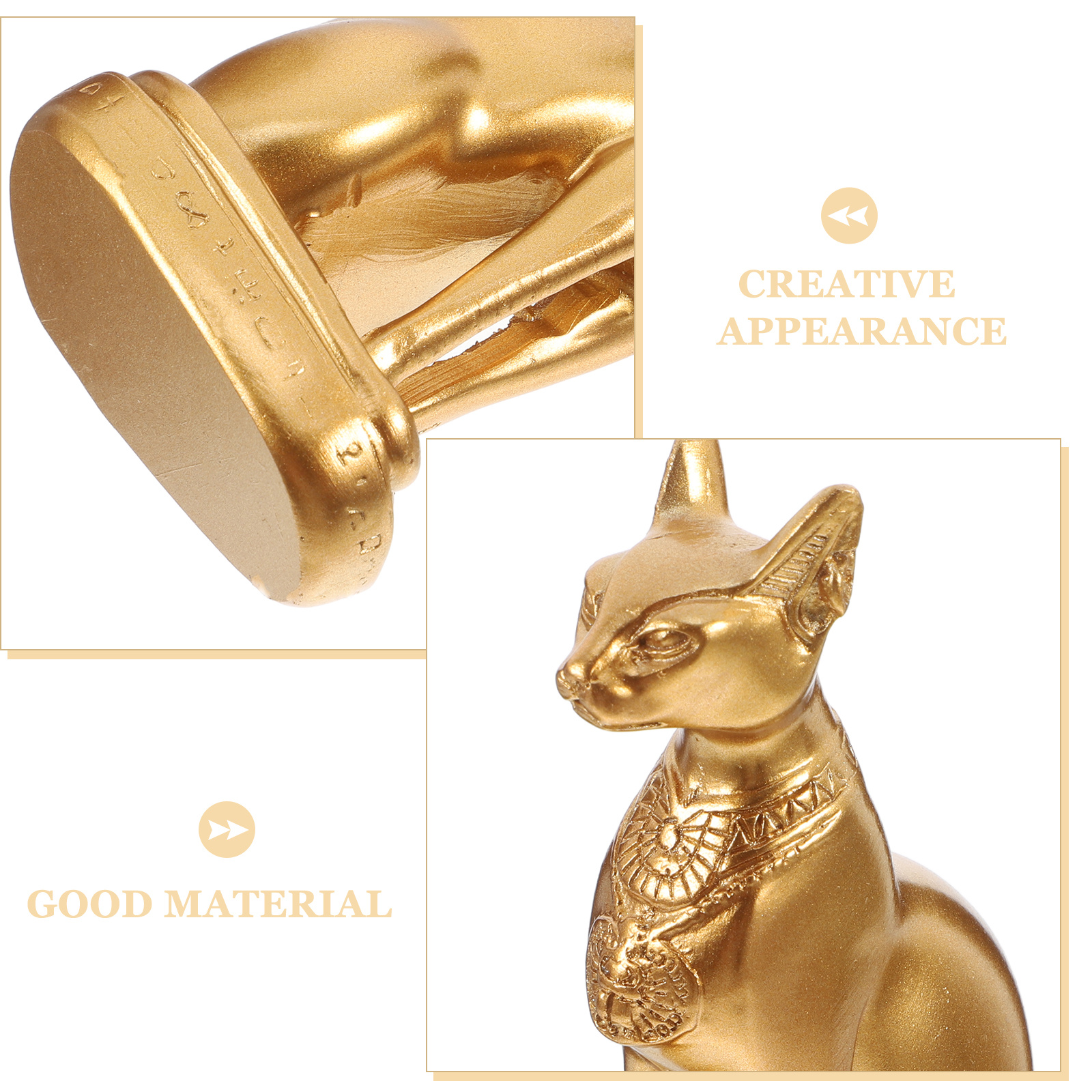 Egyptian Bastet Cat Statue Ele - مراجعة Art Craft Cat وسعره