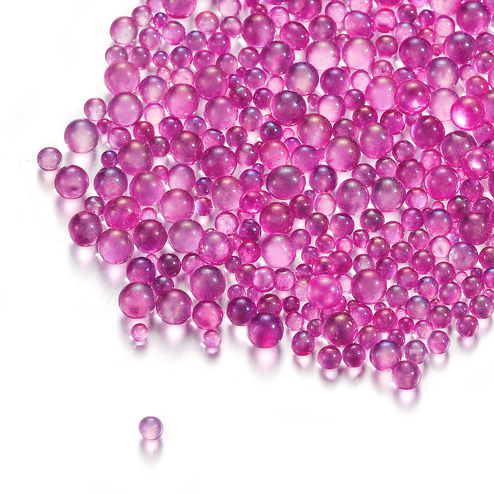 100g Glass Bubble Beads Clear  - مراجعة Art Craft Vase وسعره