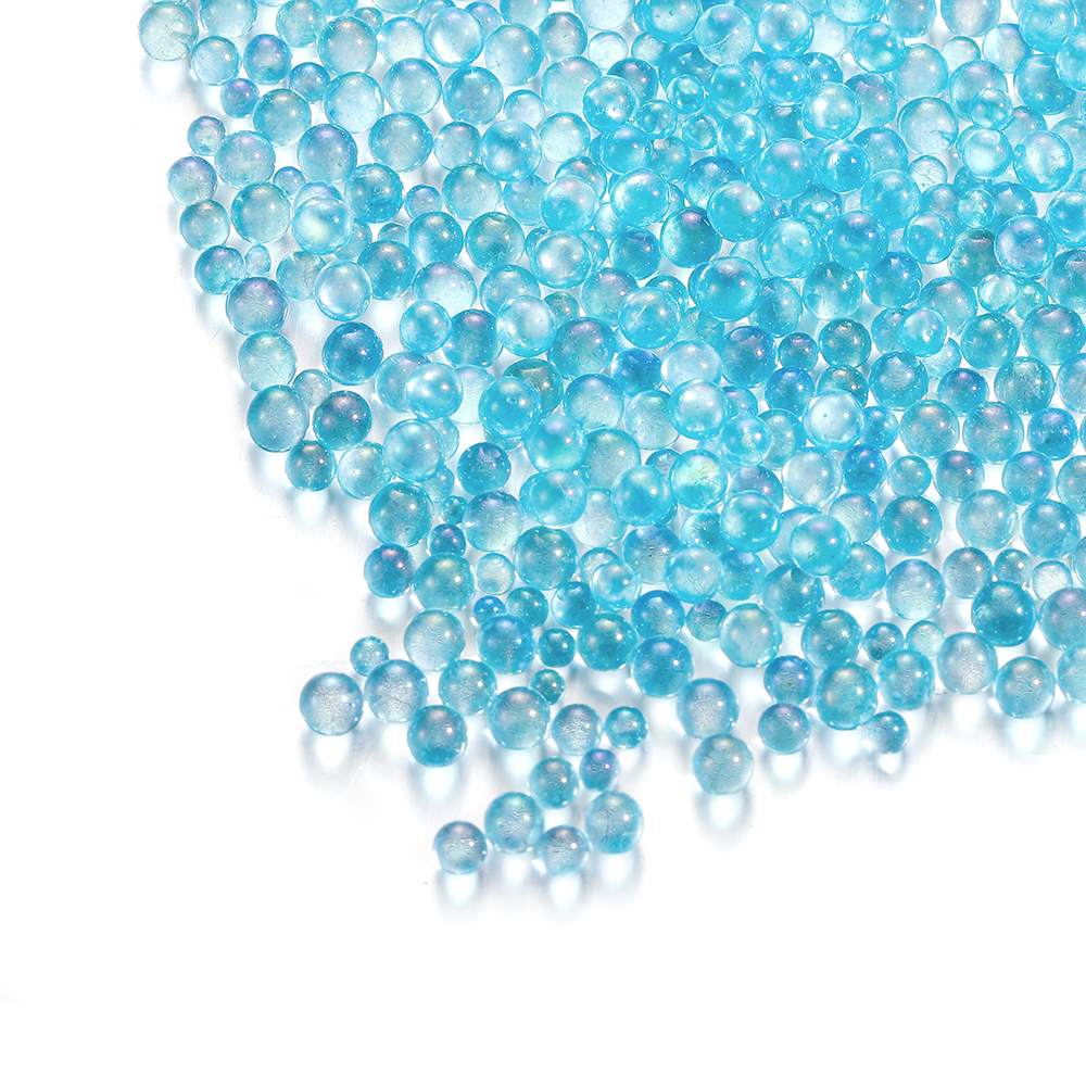 100g Glass Bubble Beads Clear  - مراجعة Art Craft Vase وسعره