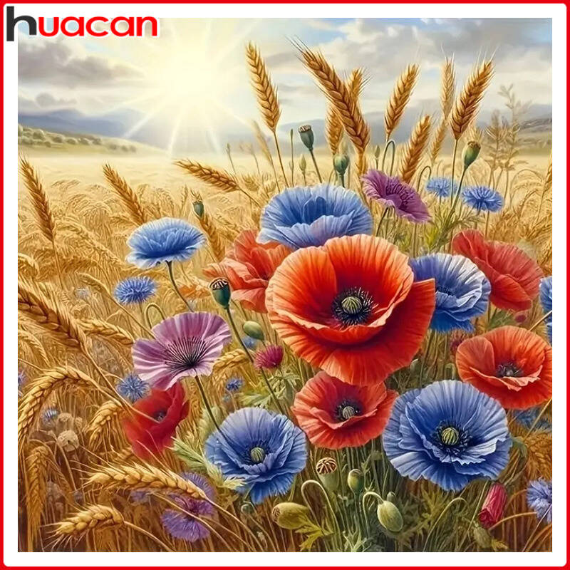 Huacan Adults Crafts Diamond P - مراجعة Wallpaper Art And Craft وسعره