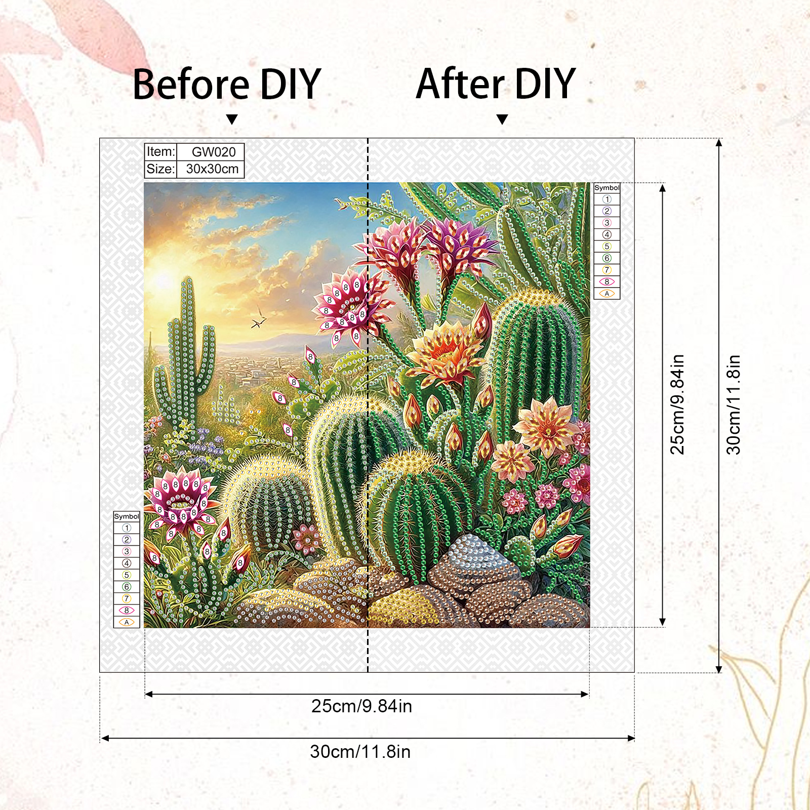 5D DIY Diamond Painting Flower - مراجعة Art Craft Flower وسعره