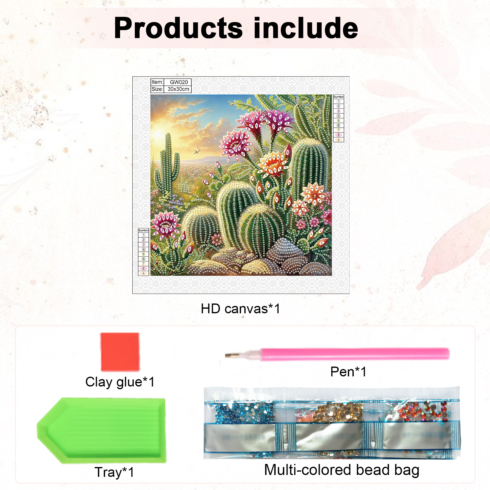 5D DIY Diamond Painting Flower - مراجعة Art Craft Flower وسعره