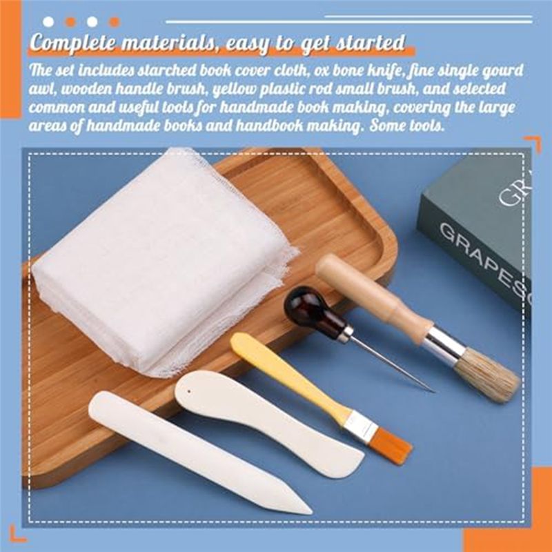 AA63 HOT Bone Folders Kit, Bon - مراجعة Leather Tooling Kit وسعره