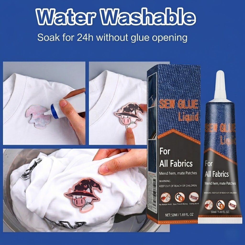 50ml Fabric Sewing Glue Fast D - مراجعة Leather Tooling Kit وسعره