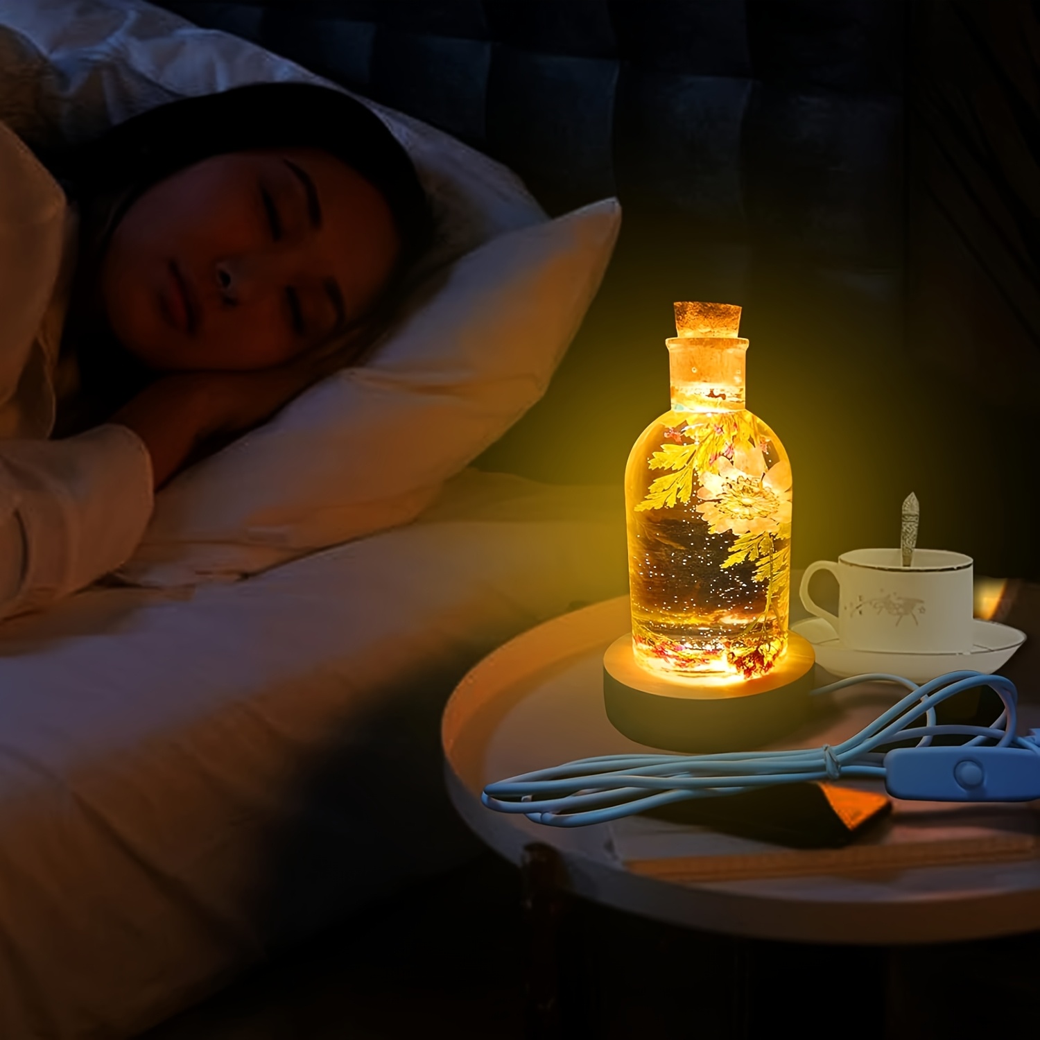 Drift Bottle Light Resin Mold  - مراجعة Art Craft Table وسعره