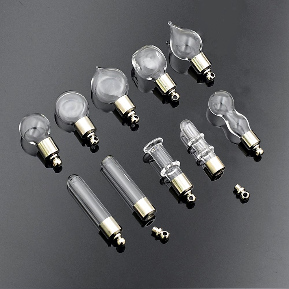 10piece SCREW CAP Glass Vial P - مراجعة Art Craft Names وسعره