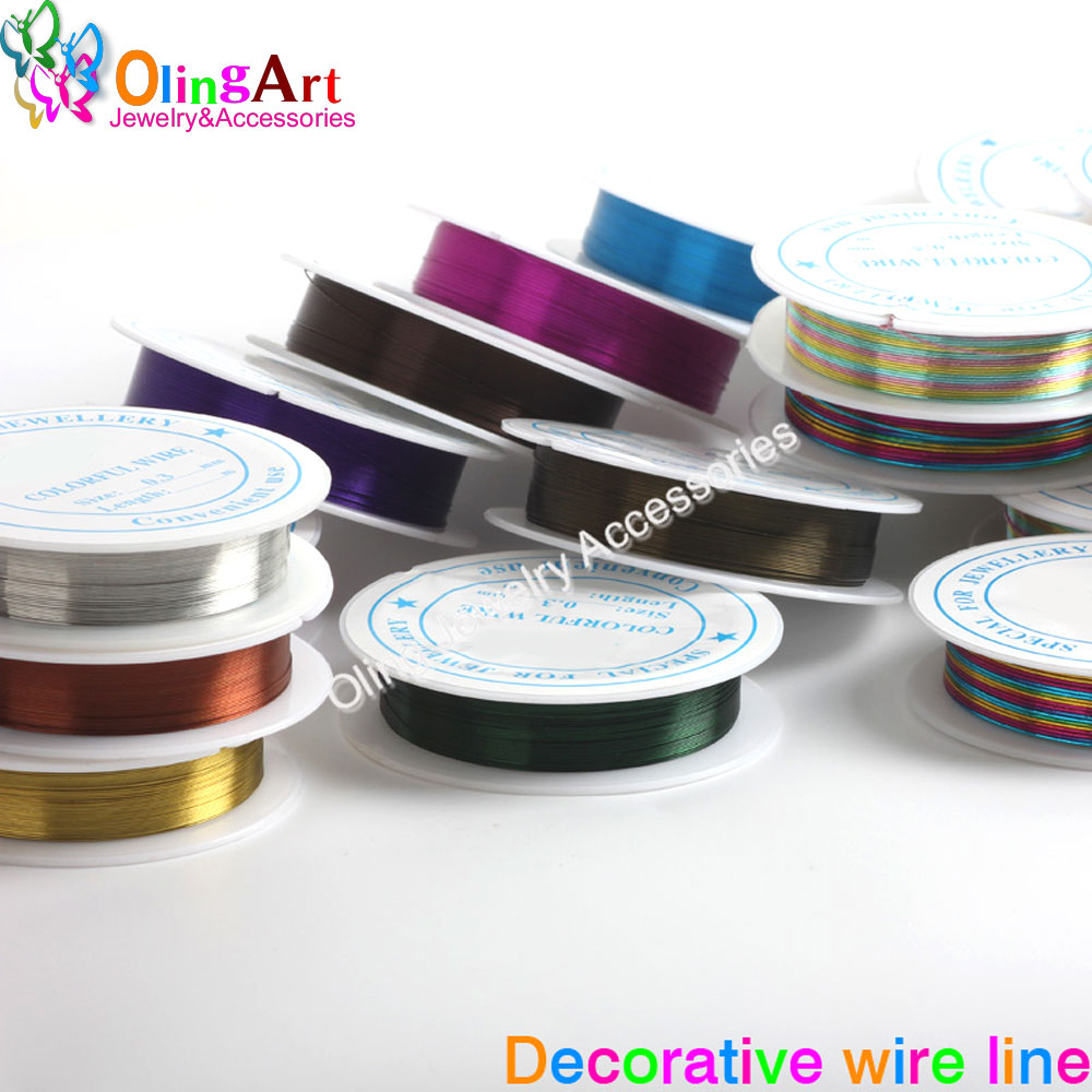 OlingArt 0.4MM 12M/Roll Wire L - مراجعة Art Craft Wire وسعره