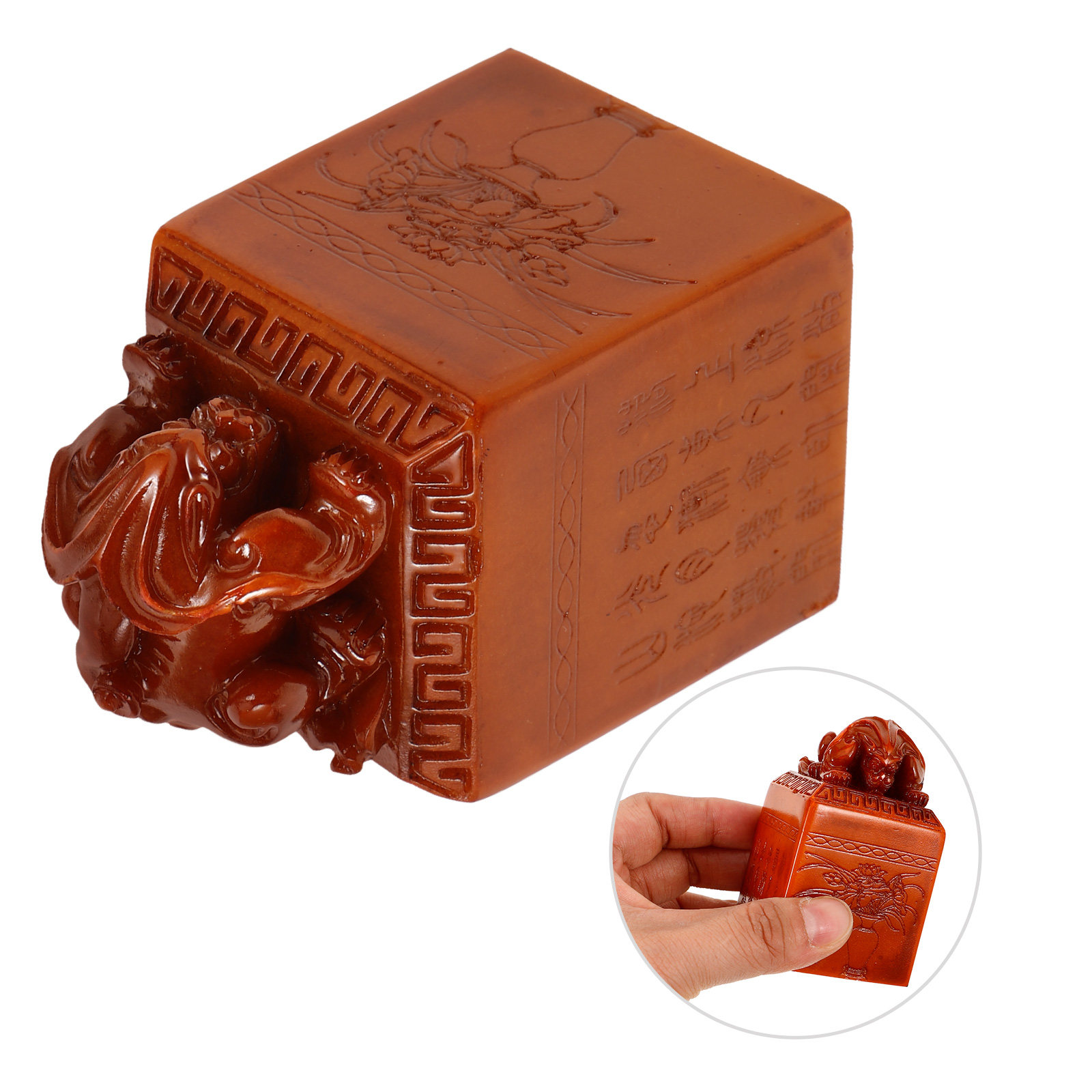 Blank Stone Stamp for DIY Carv - مراجعة Art Craft Names وسعره