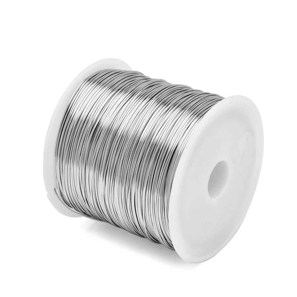 1 Roll Stainless Steel Beading - مراجعة Art Craft Wire وسعره