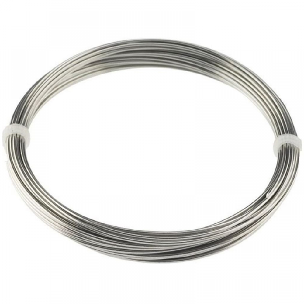 1 Roll Stainless Steel Beading - مراجعة Art Craft Wire وسعره