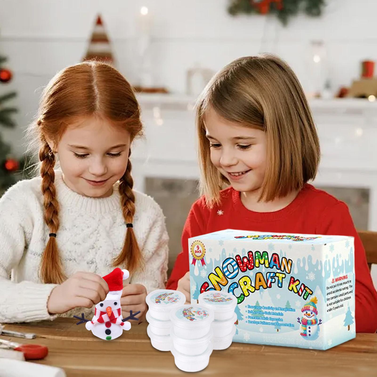 Build A Snowman Kit No Snow In - مراجعة Art Craft Activities وسعره