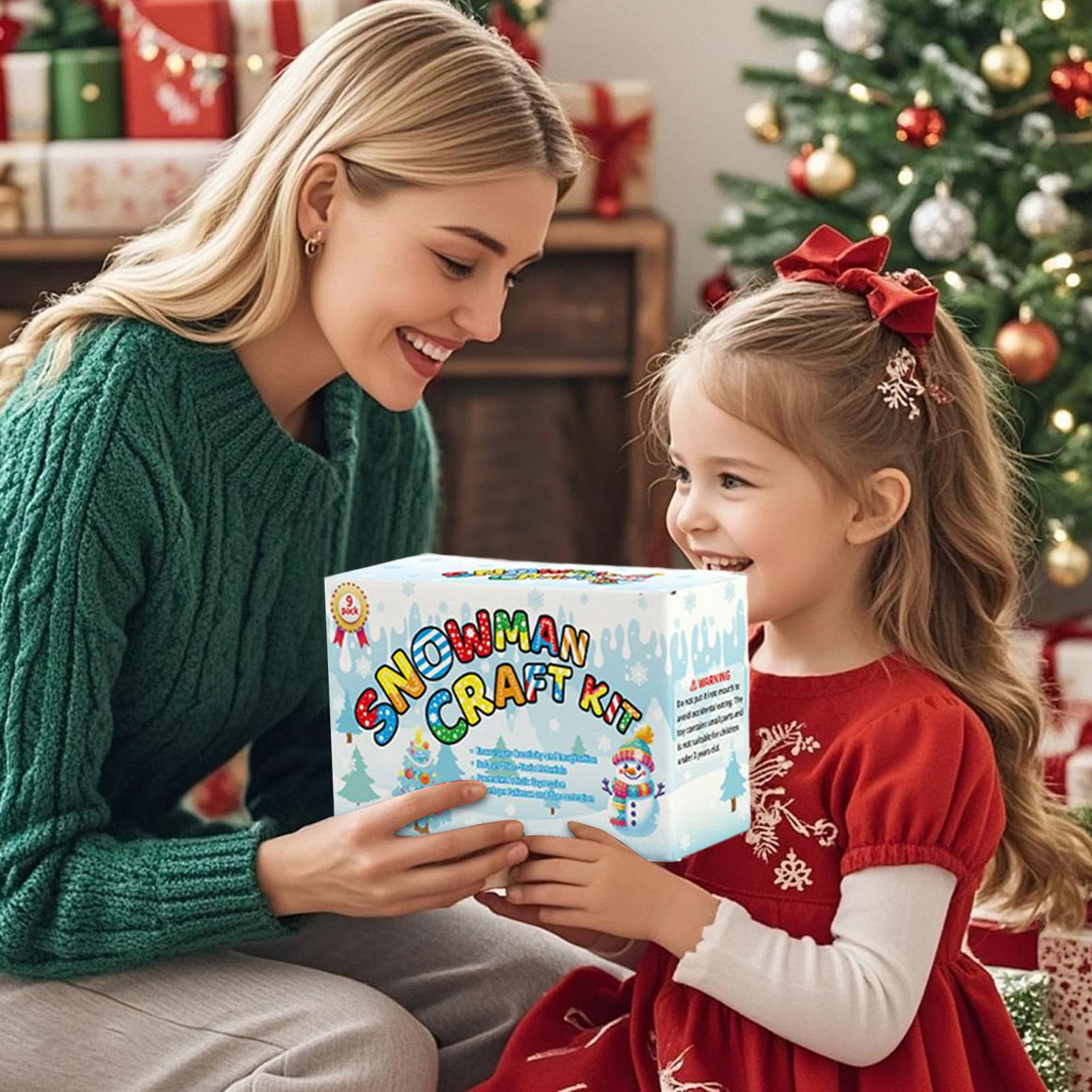 Build A Snowman Kit No Snow In - مراجعة Art Craft Activities وسعره