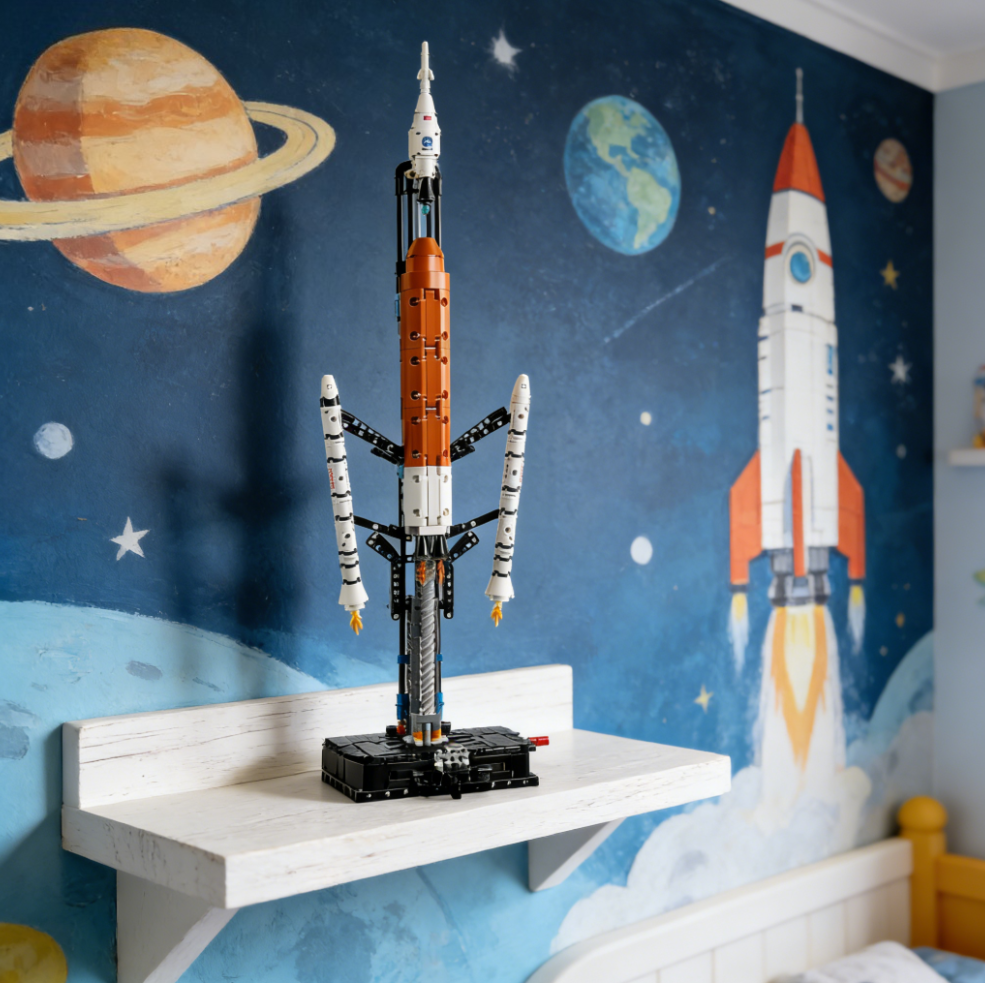 632pcs 42221 Space Rocket Buil - مراجعة Art And Craft Rocket وسعره