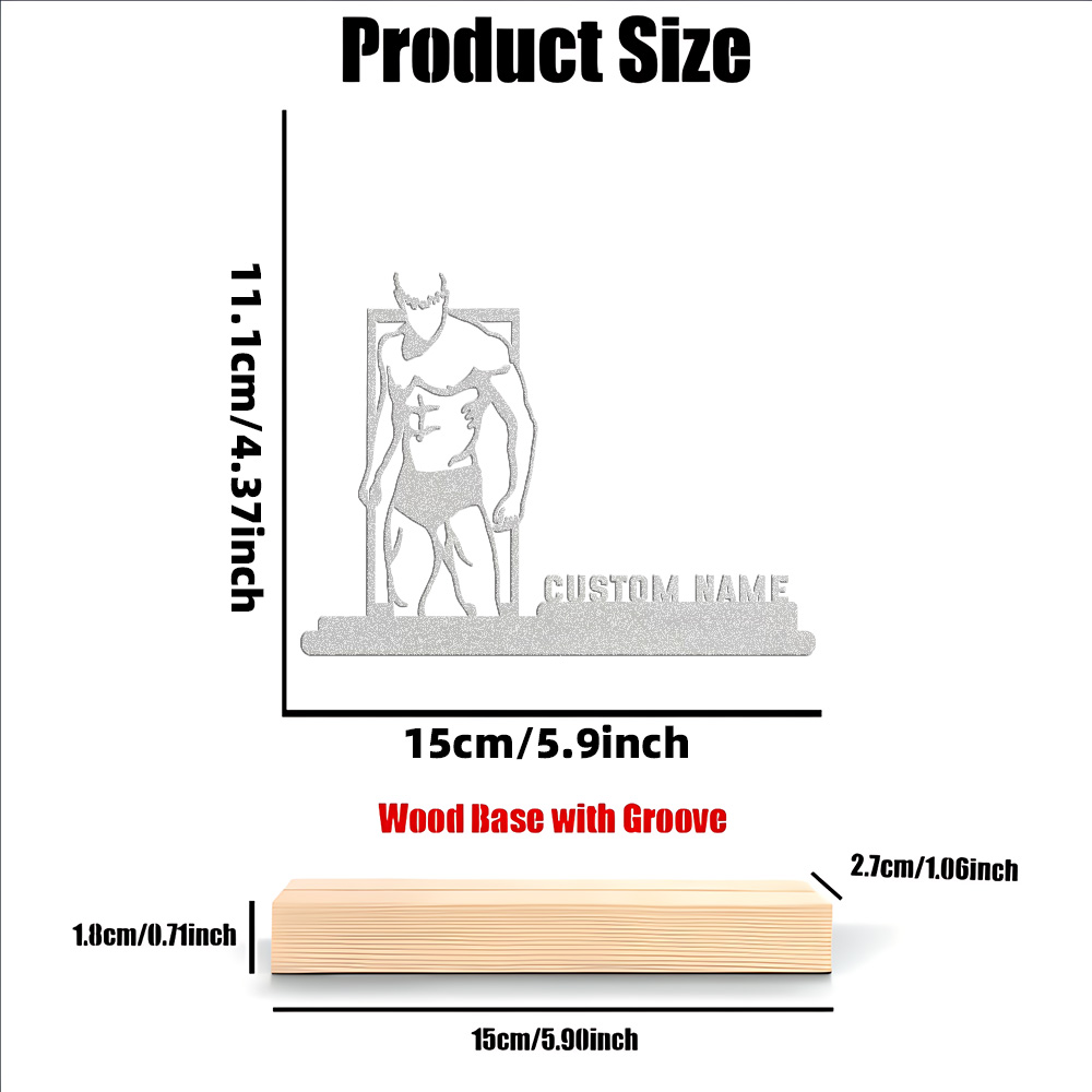 1pc Abstract Muscle Warrior Cu - مراجعة Art Craft Names وسعره
