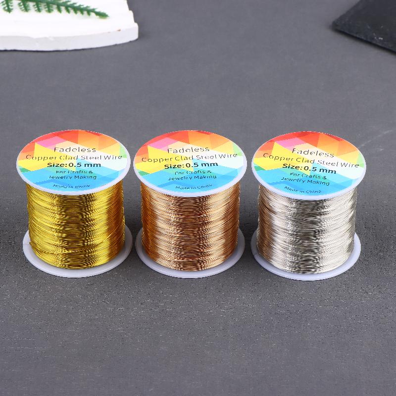 100m/328ft Fadeless Copper Cla - مراجعة Art Craft Wire وسعره