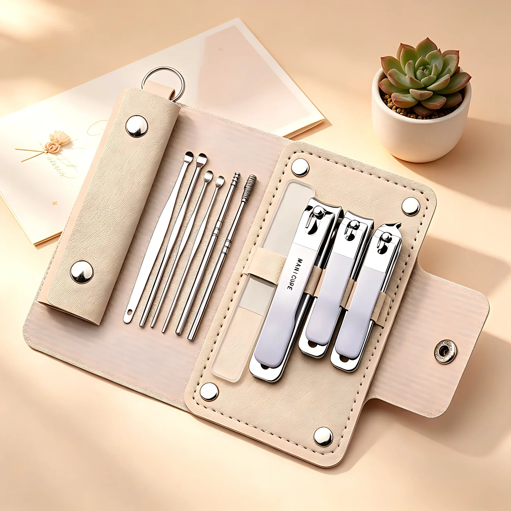 10Pcs Manicure Pedicure Set Na - مراجعة Leather Tooling Kit وسعره