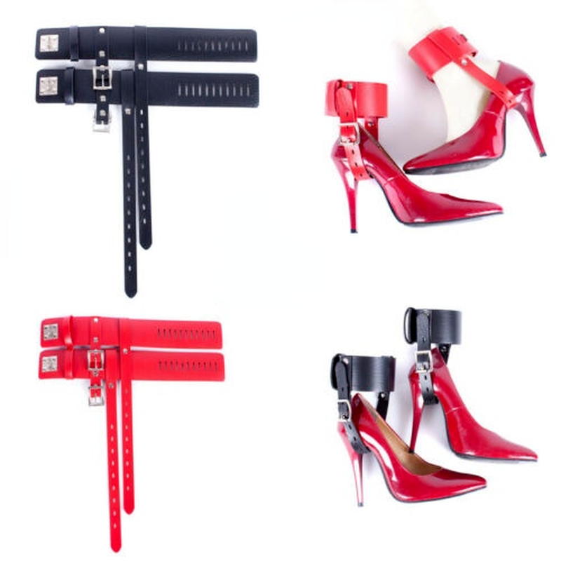 Lockable PU Leather Ankle Belt - مراجعة Leather Tooling Kit وسعره