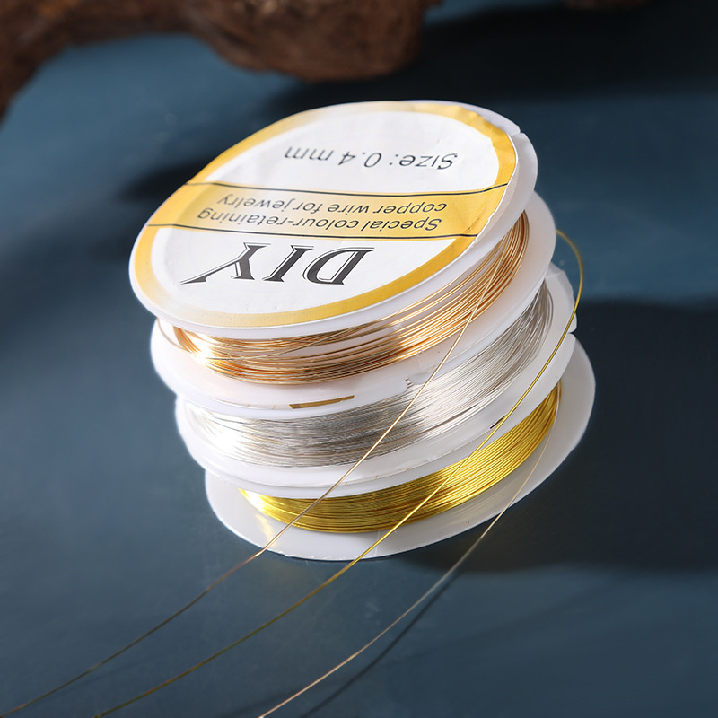 1Roll Silver Copper Wire 0.3/0 - مراجعة Art Craft Wire وسعره