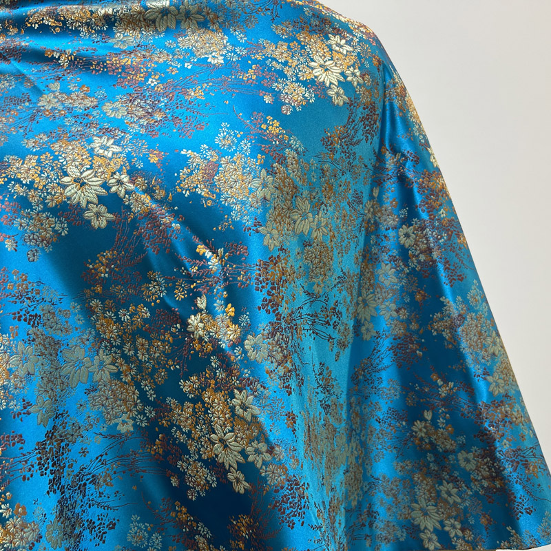 Pre-cut Vibrant Shiny Floral S - مراجعة Art Craft Upholstery وسعره